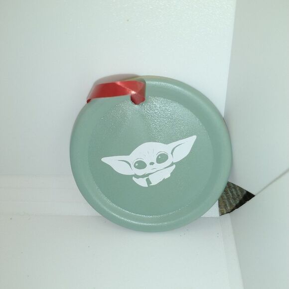 Hand Crafted Christmas Ornament Alien Metal - Picture 6 of 11